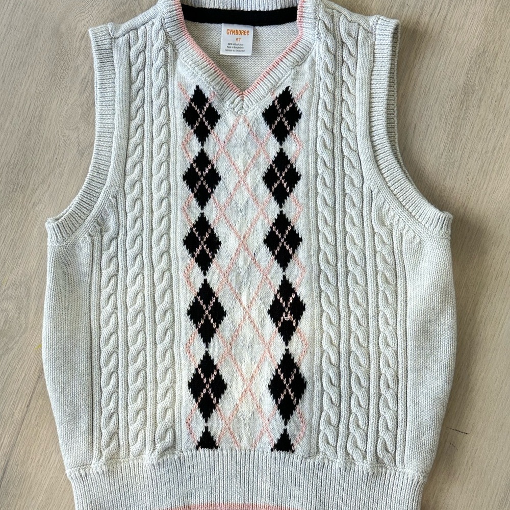 Gymboree V-Neck Sweater Vest